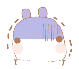 Rabbit Happy sticker #4650666