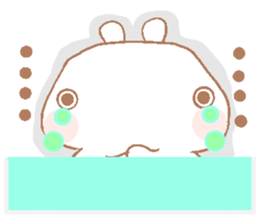 Rabbit Happy sticker #4650670