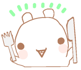 Rabbit Happy sticker #4650676