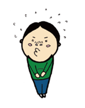 Happy big family sticker #4650821