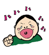 Happy big family sticker #4650825