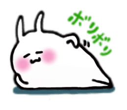 Slovenly rabbit sticker #4651172