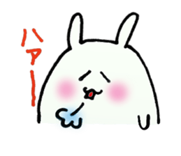 Slovenly rabbit sticker #4651174