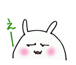 Slovenly rabbit sticker #4651175