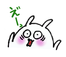 Slovenly rabbit sticker #4651176