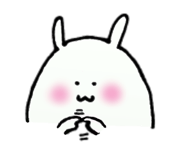 Slovenly rabbit sticker #4651179