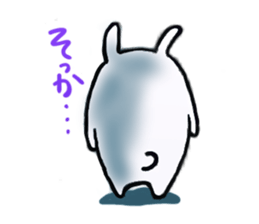 Slovenly rabbit sticker #4651184