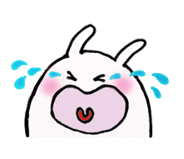 Slovenly rabbit sticker #4651186