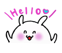 Slovenly rabbit sticker #4651188