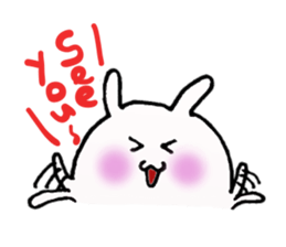 Slovenly rabbit sticker #4651189