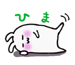 Slovenly rabbit sticker #4651190