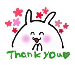 Slovenly rabbit sticker #4651191