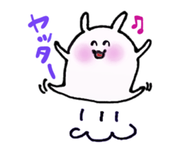 Slovenly rabbit sticker #4651192