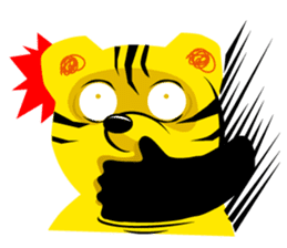 tiger cub sticker #4651776