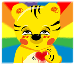 tiger cub sticker #4651781