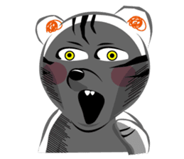 tiger cub sticker #4651790