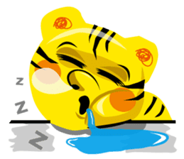 tiger cub sticker #4651795