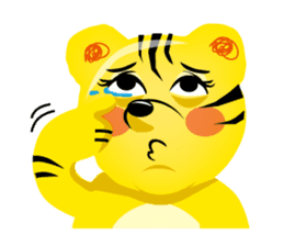 tiger cub sticker #4651799