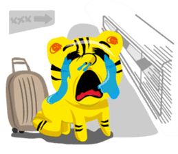 tiger cub sticker #4651805
