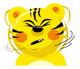tiger cub sticker #4651806