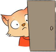 Cute Brown Ketty sticker #4652021