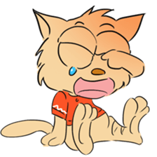 Cute Brown Ketty sticker #4652043