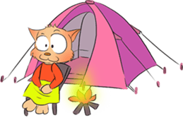 Cute Brown Ketty sticker #4652047