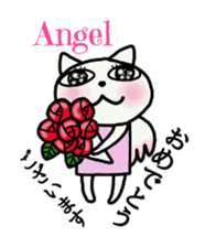 Nyanzu of Angel sticker #4652462