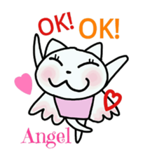 Nyanzu of Angel sticker #4652463