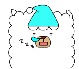 2 pound dress Sticker of Alpaca sticker #4652569