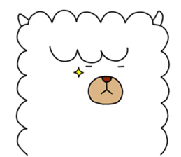 2 pound dress Sticker of Alpaca sticker #4652570