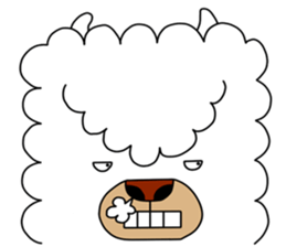 2 pound dress Sticker of Alpaca sticker #4652571