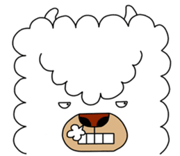 2 pound dress Sticker of Alpaca sticker #4652571