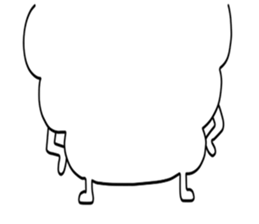 2 pound dress Sticker of Alpaca sticker #4652572