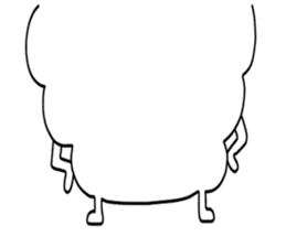 2 pound dress Sticker of Alpaca sticker #4652572