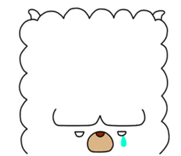 2 pound dress Sticker of Alpaca sticker #4652579