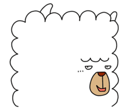 2 pound dress Sticker of Alpaca sticker #4652587
