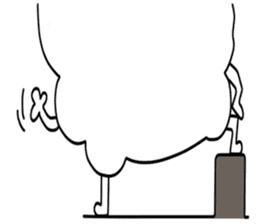 2 pound dress Sticker of Alpaca sticker #4652588