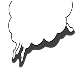 2 pound dress Sticker of Alpaca sticker #4652589