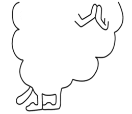 2 pound dress Sticker of Alpaca sticker #4652605