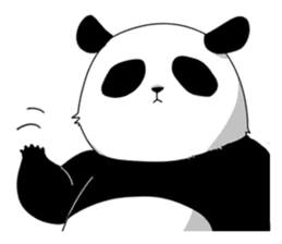 The Lazy Panda sticker #4652808