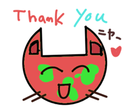 tonari no kawai nekochan sticker #4653126