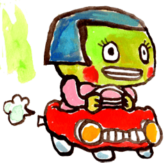 Gemogemo Sticker Tomoko Kouda GAHAKU