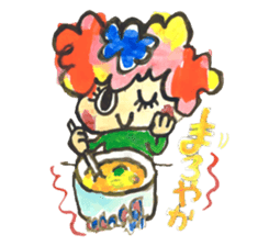 Gemogemo Sticker Tomoko Kouda GAHAKU sticker #4653408