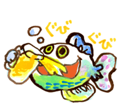 Gemogemo Sticker Tomoko Kouda GAHAKU sticker #4653414