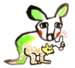 Gemogemo Sticker Tomoko Kouda GAHAKU sticker #4653422