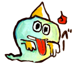 Gemogemo Sticker Tomoko Kouda GAHAKU sticker #4653436