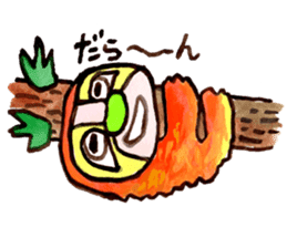 Gemogemo Sticker Tomoko Kouda GAHAKU sticker #4653439