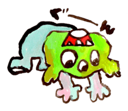 Gemogemo Sticker Tomoko Kouda GAHAKU sticker #4653443