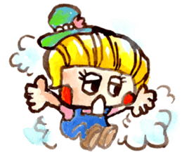 Gemogemo Sticker Tomoko Kouda GAHAKU sticker #4653445